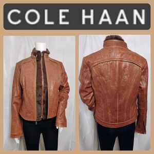 Cole Haan Vintage lambskin jacket